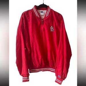 Russell Athletic Red Zip-Up Jacket